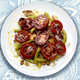 Illustration for article titled Tonight, let Tomato Bean Salad do all the work